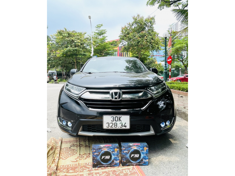 Độ đèn nâng cấp ánh sáng  cho xe Honda CRV 